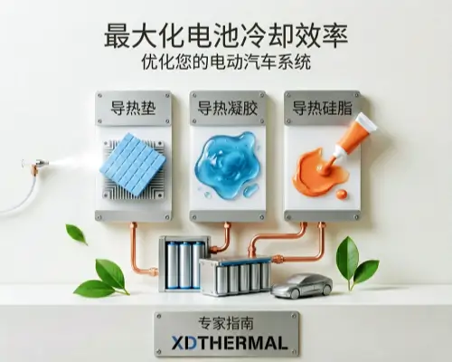 优化电池液冷效率-导热界面材料-小得热能